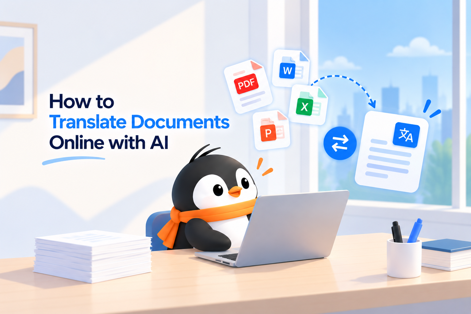 How to Translate Documents Online with AI