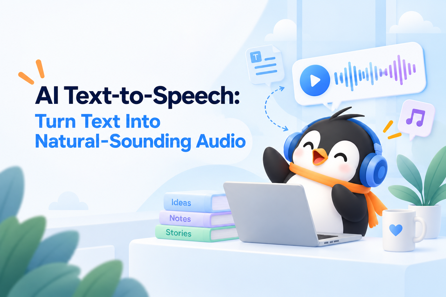 AI Text-to-Speech: Turn Text Into Natural-Sounding Audio