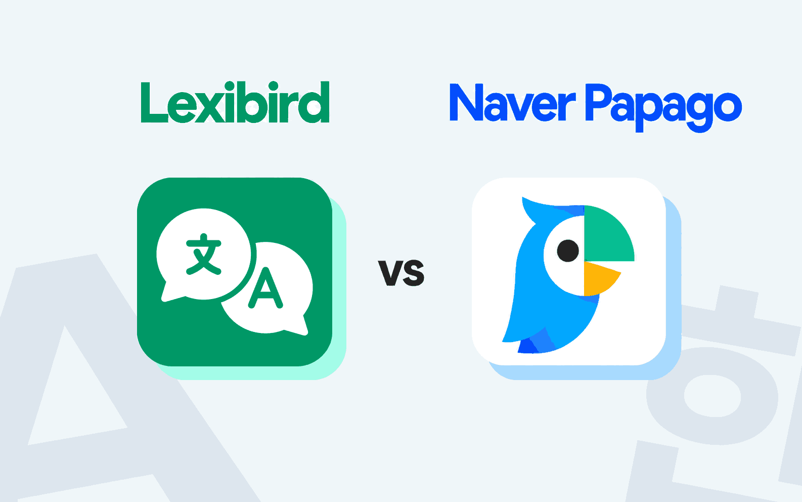Lexibird vs. Naver Papago