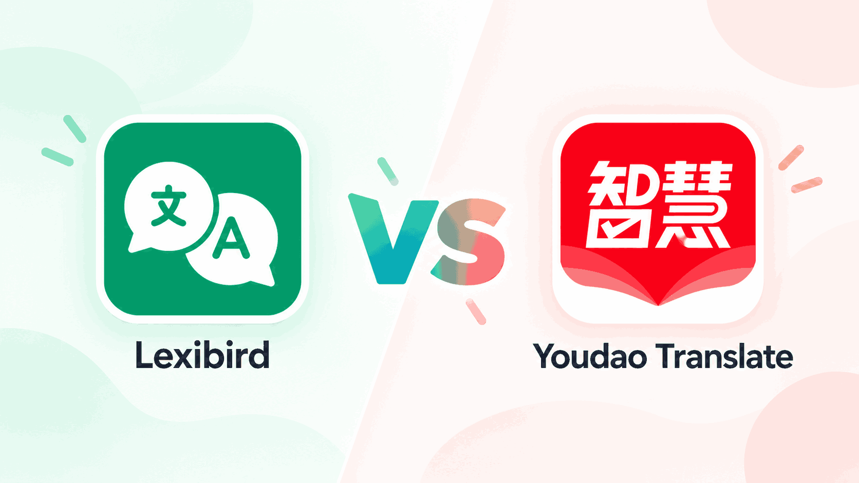 Lexibird vs. Youdao Translate (有道翻译)