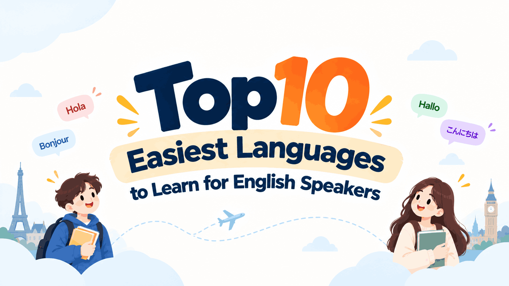 Top 10 Easiest Languages to Learn for English Speakers