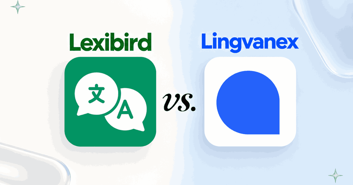 Lexibird vs. Lingvanex