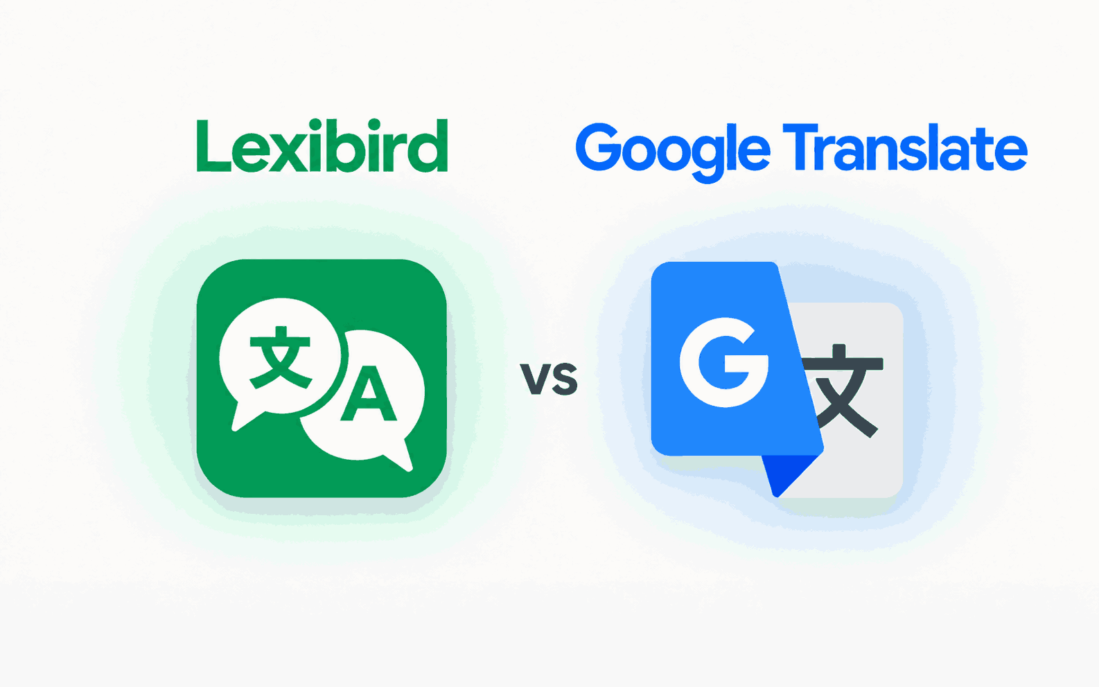 Lexibird vs. Google Oversæt