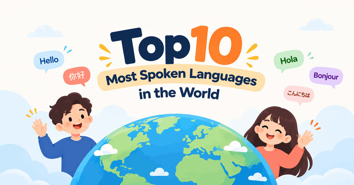 Top 10 Most Spoken Languages in the World