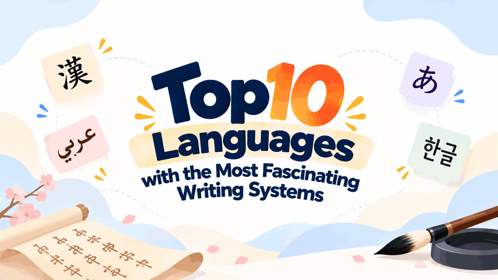 Top 10 Languages with the Most Fascinating Writing Systems