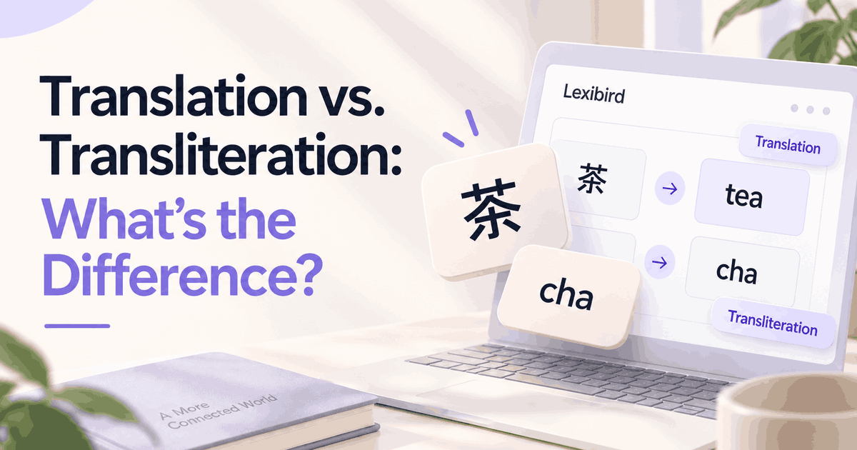 Traducere vs. transliterare: care este diferența?