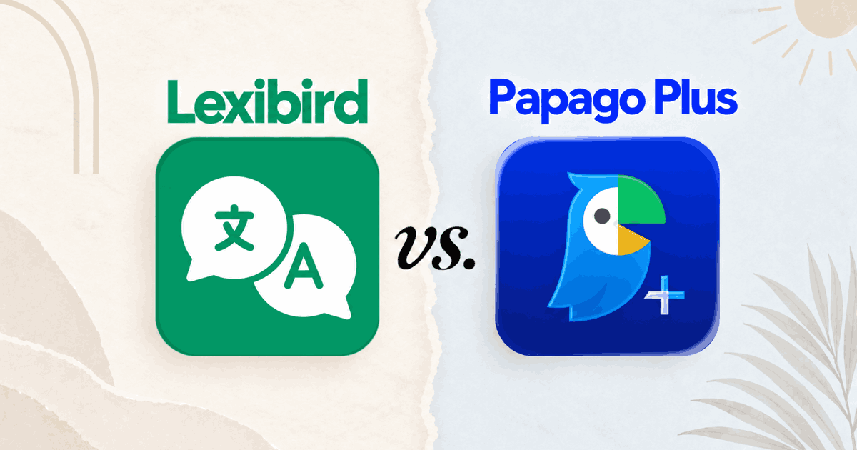 Lexibird vs. Papago Plus